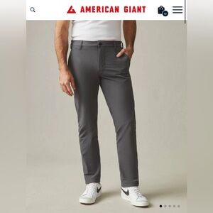 $140 American Giant Men’s Commuter Pants grey 32x30